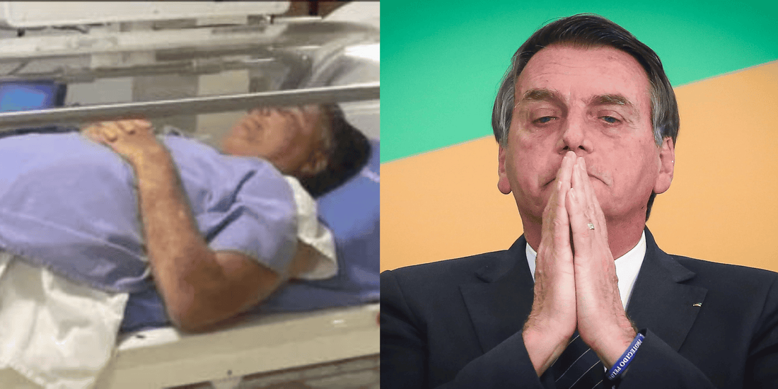 Internado, Bolsonaro apresenta atualização sobre seu estado de saúde